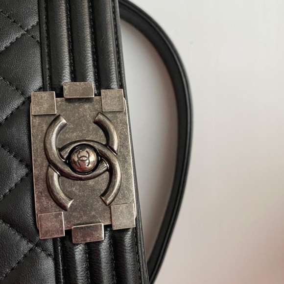 Chanel Black Small Boy Bag - Picture 6 of 14